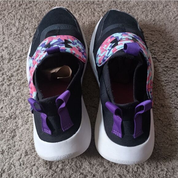 Under Armour Girls UA Runplay Camo Running Sneakers Size 4.5 PRE-OWNED - Picture 5 of 6